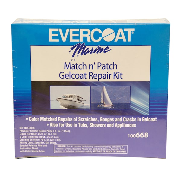Evercoat Gel Coat Repair Kit 100668 Zoro